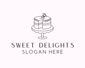 Sweet Flower Cake logo