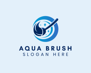 Broom Clean Housekeeping logo design