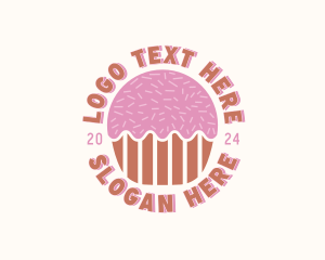 Pastry Dessert Cupcake logo