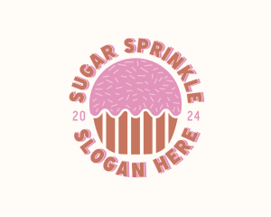 Pastry Dessert Cupcake logo design