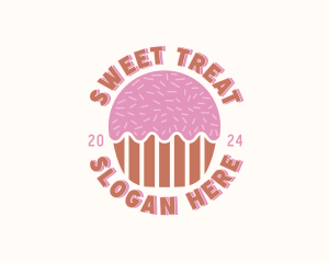 Pastry Dessert Cupcake logo design