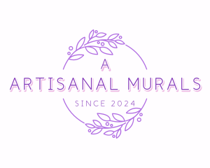 Floral Wedding Stylist logo design