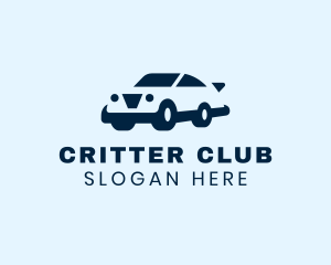 Modern Sedan Car  logo design