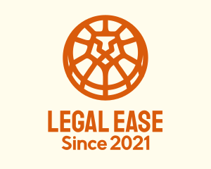 Orange Lion Badge logo