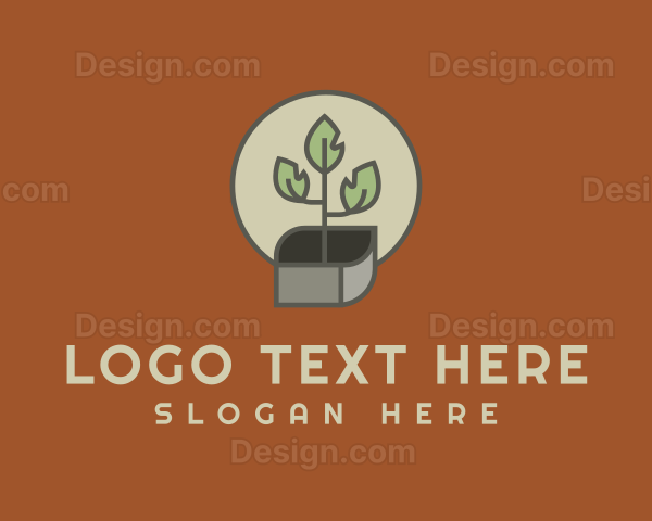 Vintage Planter Box Logo