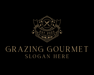 Luxury Fine Dining Restaurant logo design