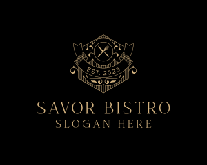 Luxury Fine Dining Restaurant logo design