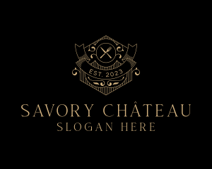 Luxury Fine Dining Restaurant logo design