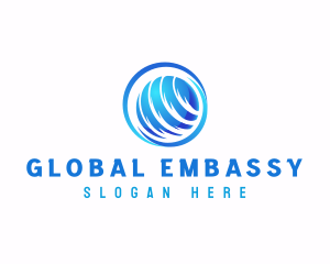 Global Sphere Tech logo design