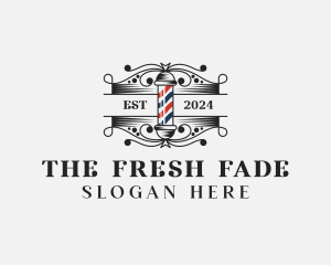 Barbershop Grooming Barber logo