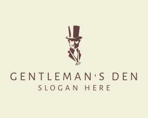 Gentleman Barber Styling logo design