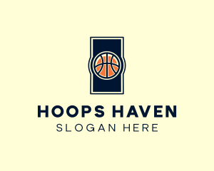 Basketball Sports Hoop logo design