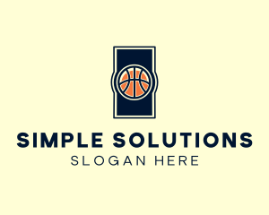 Basketball Sports Ball logo design