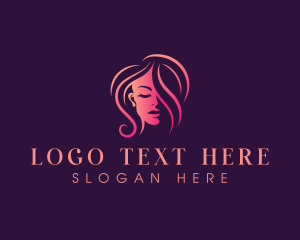 Woman Beauty Hair logo