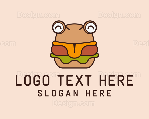 Burger Fast Food Restaurant Logo