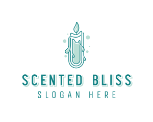 Candlelight Scented Souvenir logo design