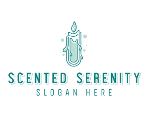 Candlelight Scented Souvenir logo design