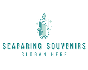 Candlelight Scented Souvenir logo design