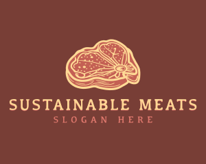 Steak Meat Culinary logo