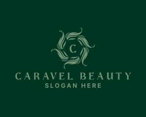 Nature Leaf Spa logo design