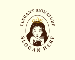 Elegant Beauty Queen logo design