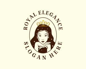 Elegant Beauty Queen logo design