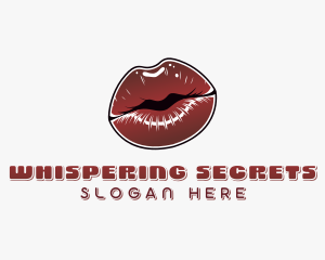 Sexy Seduction Lips logo design