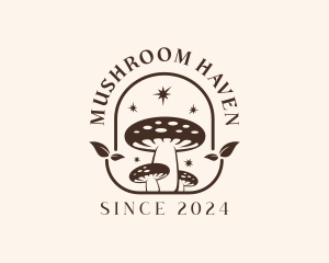 Herbal Mushroom Fungus logo