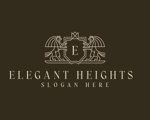 Elegant Lion Fashion logo design