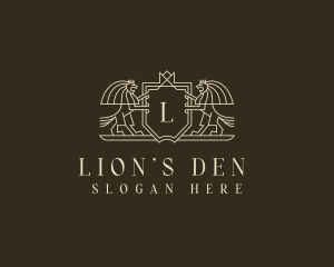 Elegant Lion Fashion logo design