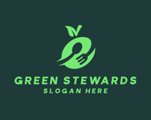 Green Food logo design