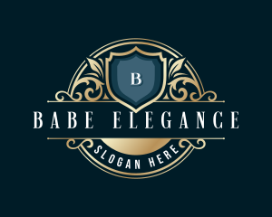 Elegant Crest Boutique logo design