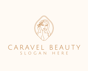 Woman Natural Beauty logo design