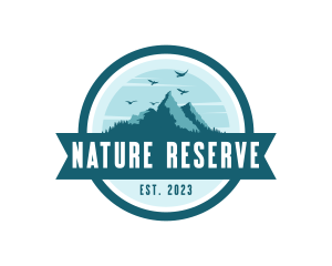 Nature Mountain Park logo design