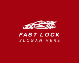 Fast Automotive Race logo design