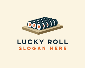 Sushi Roll Culinary logo design