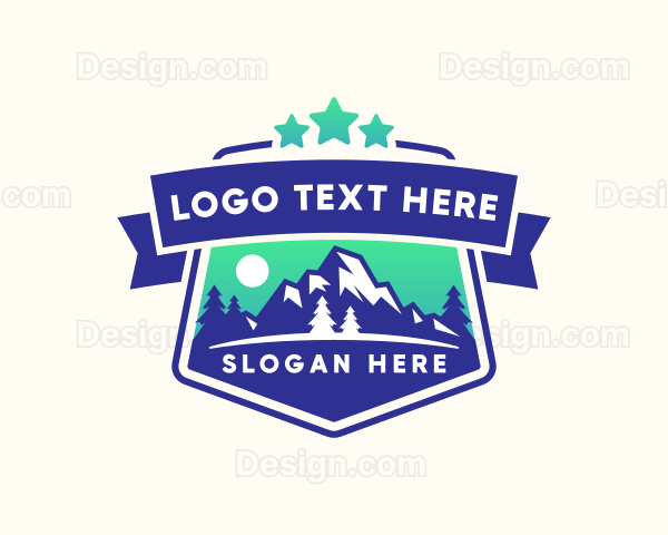 Forest Outdoor Mountain Logo