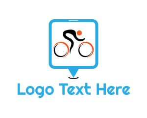 Bike Race Cyclist logo