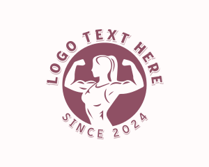 Gym - Gym Woman Fitness logo design