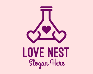 Love Potion Romance logo design