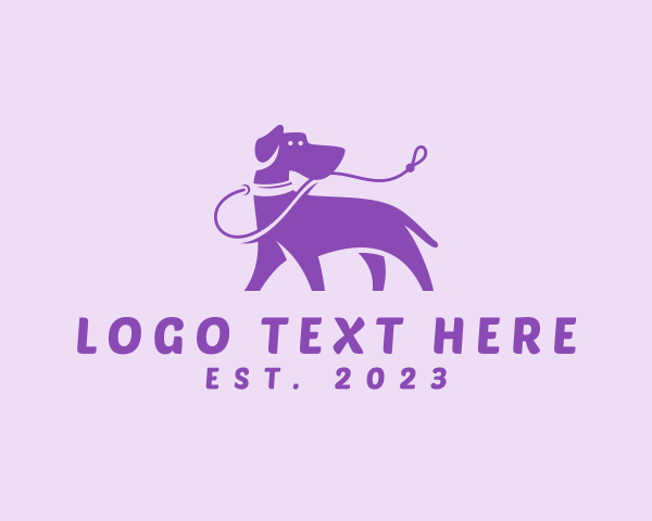 Leash logo example 1