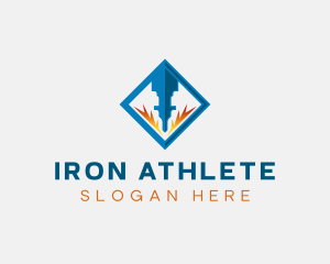 Ironwork Laser Engrave logo design