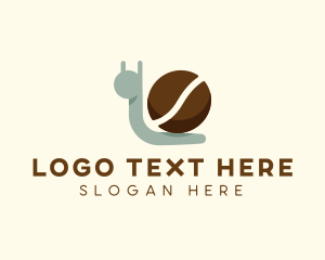 Snail Coffee Bean logo