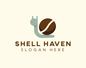 Snail Coffee Bean logo