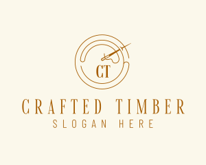 Sewing Needle Thread logo design