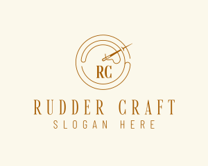 Sewing Needle Thread logo design