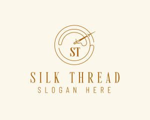 Sewing Needle Thread logo design