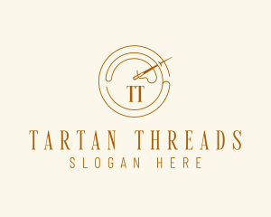 Sewing Needle Thread logo design