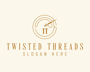 Sewing Needle Thread logo design