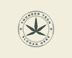 Marijuana Weed Leaf Logo